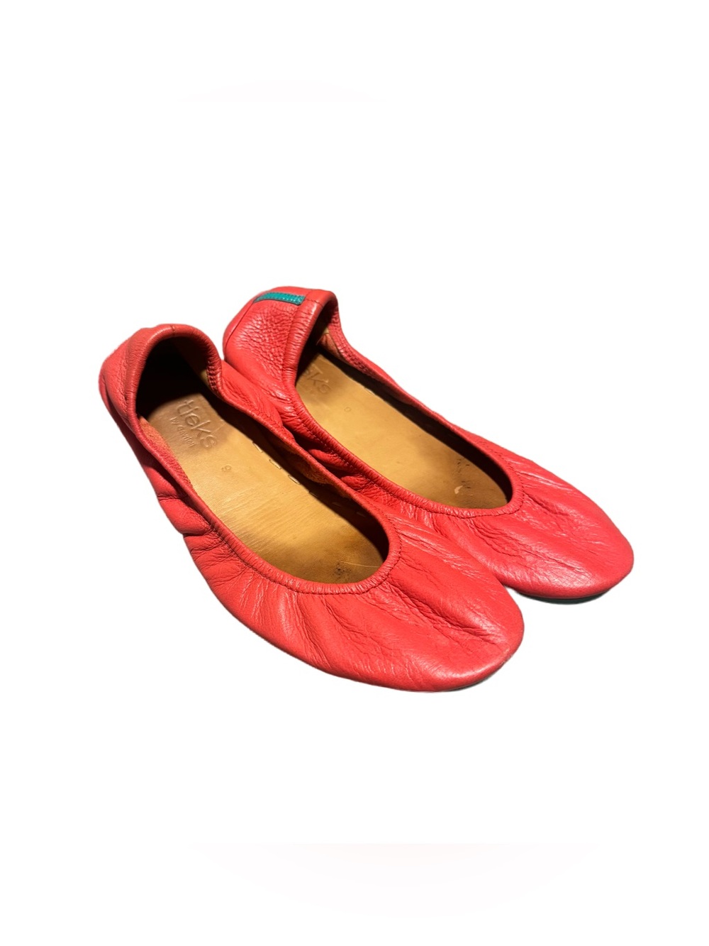 Tieks Poppy Ballet Flat Women's 9 Foldable Leather Shoe Business Casual Travel